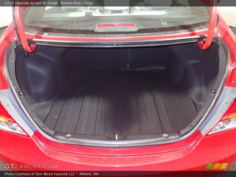 Boston Red / Gray 2016 Hyundai Accent SE Sedan