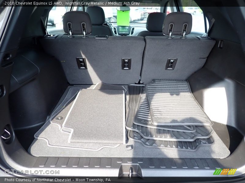 Nightfall Gray Metallic / Medium Ash Gray 2018 Chevrolet Equinox LS AWD