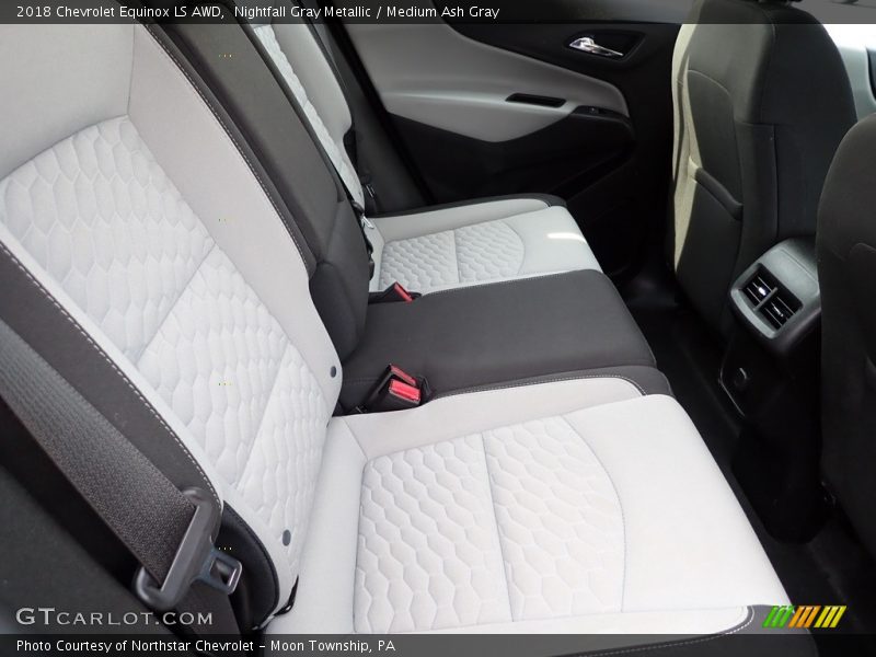 Nightfall Gray Metallic / Medium Ash Gray 2018 Chevrolet Equinox LS AWD