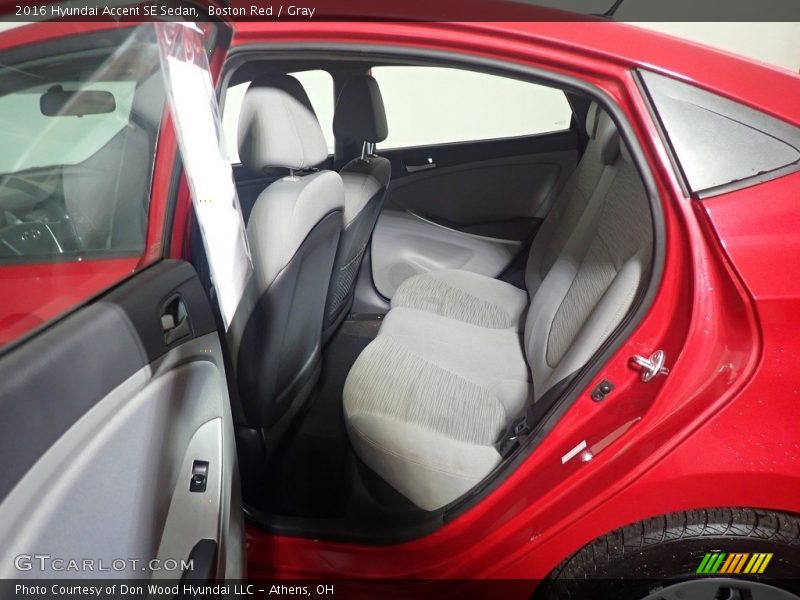 Boston Red / Gray 2016 Hyundai Accent SE Sedan
