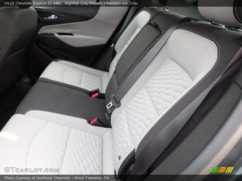 Nightfall Gray Metallic / Medium Ash Gray 2018 Chevrolet Equinox LS AWD
