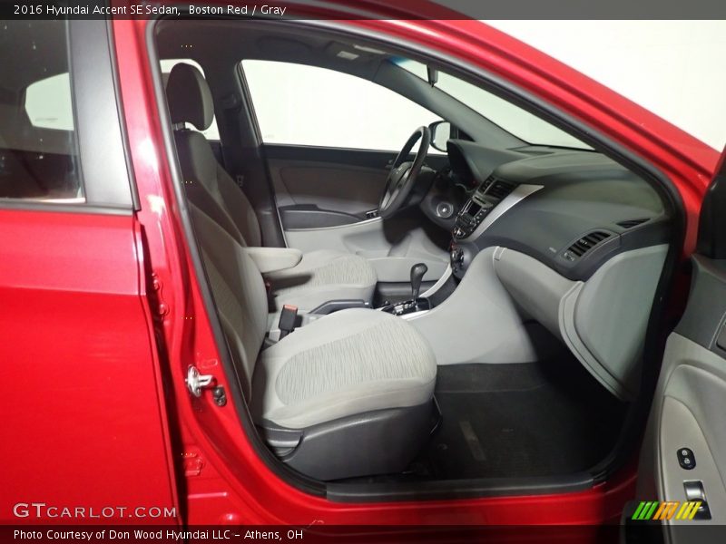 Boston Red / Gray 2016 Hyundai Accent SE Sedan