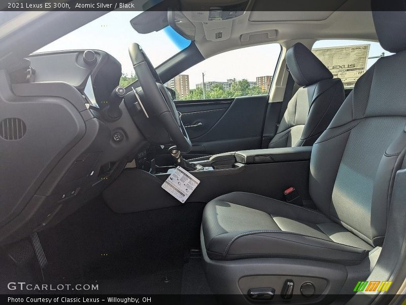 Atomic Silver / Black 2021 Lexus ES 300h