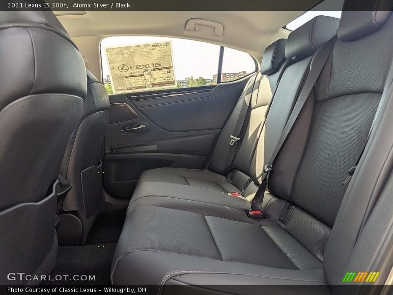 Atomic Silver / Black 2021 Lexus ES 300h