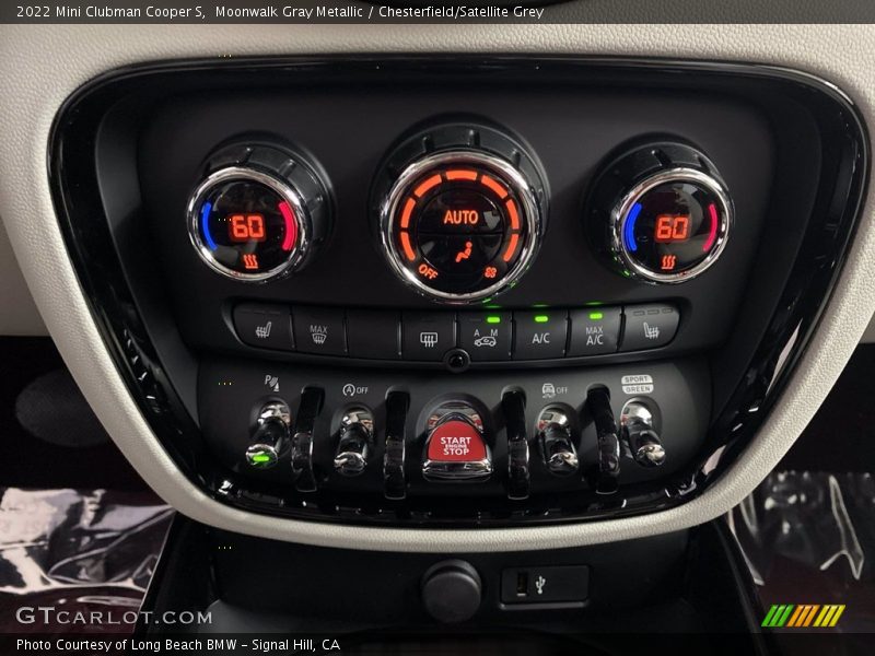 Controls of 2022 Clubman Cooper S
