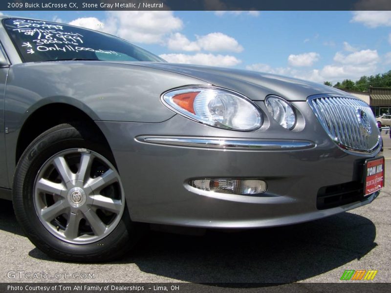 Stone Gray Metallic / Neutral 2009 Buick LaCrosse CX