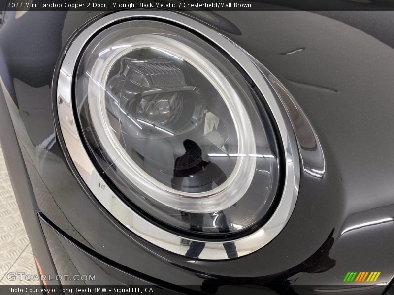 Midnight Black Metallic / Chesterfield/Malt Brown 2022 Mini Hardtop Cooper 2 Door