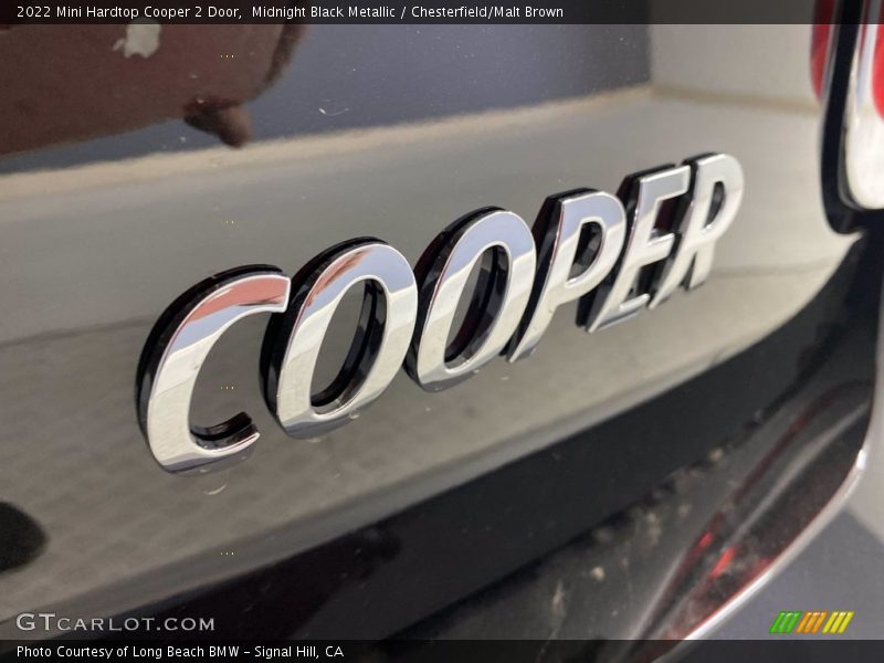 Midnight Black Metallic / Chesterfield/Malt Brown 2022 Mini Hardtop Cooper 2 Door