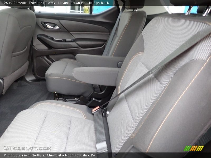 Havana Brown Metallic / Jet Black 2019 Chevrolet Traverse LT AWD