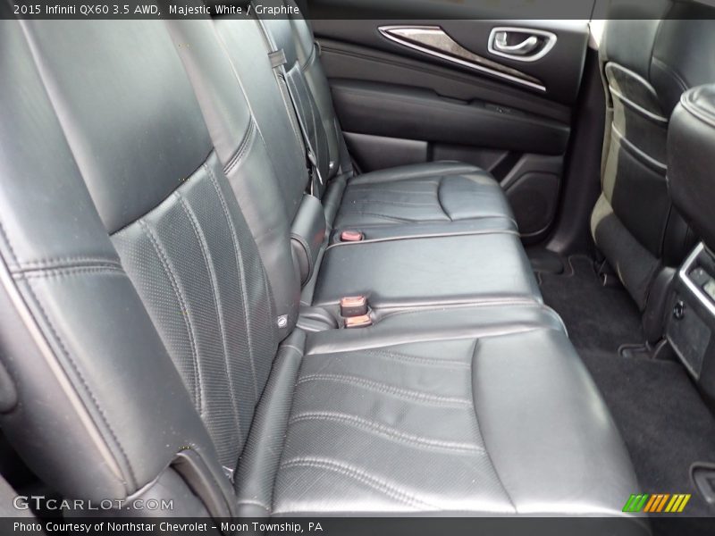Majestic White / Graphite 2015 Infiniti QX60 3.5 AWD