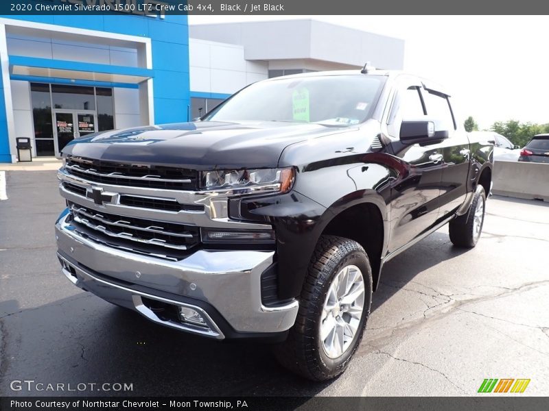 Black / Jet Black 2020 Chevrolet Silverado 1500 LTZ Crew Cab 4x4