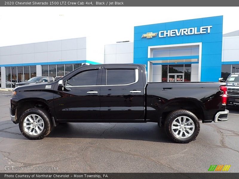 Black / Jet Black 2020 Chevrolet Silverado 1500 LTZ Crew Cab 4x4