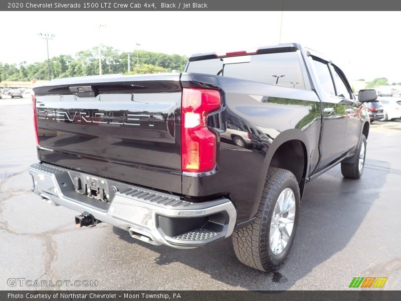 Black / Jet Black 2020 Chevrolet Silverado 1500 LTZ Crew Cab 4x4