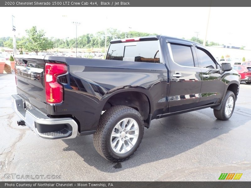 Black / Jet Black 2020 Chevrolet Silverado 1500 LTZ Crew Cab 4x4
