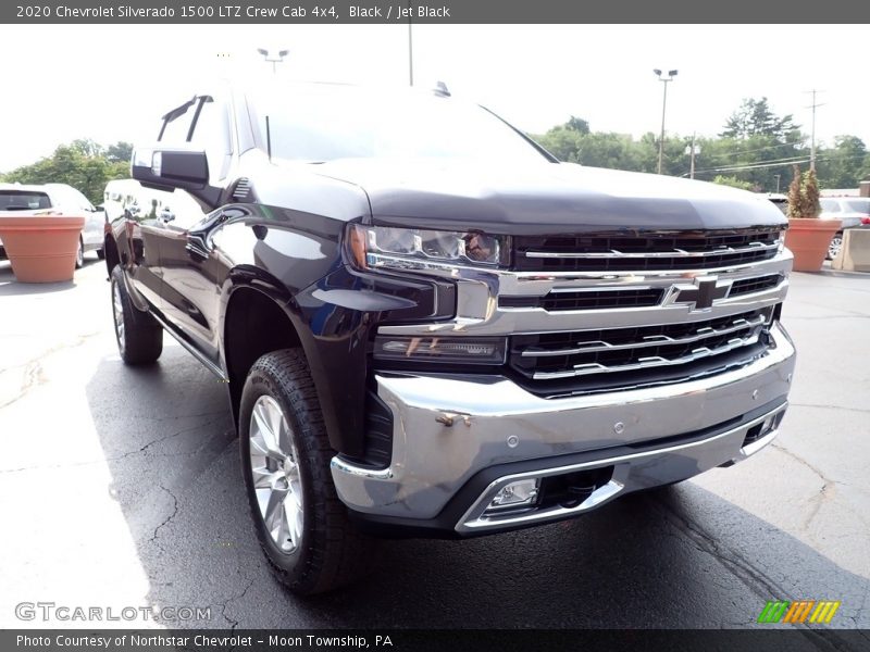 Black / Jet Black 2020 Chevrolet Silverado 1500 LTZ Crew Cab 4x4