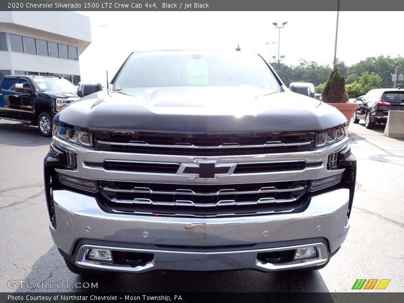 Black / Jet Black 2020 Chevrolet Silverado 1500 LTZ Crew Cab 4x4