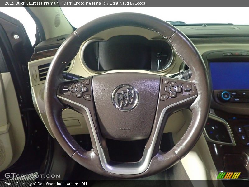 Dark Chocolate Metallic / Light Neutral/Cocoa 2015 Buick LaCrosse Premium