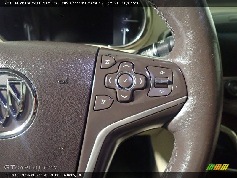 Dark Chocolate Metallic / Light Neutral/Cocoa 2015 Buick LaCrosse Premium