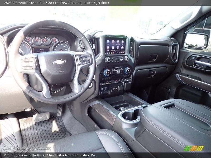 Black / Jet Black 2020 Chevrolet Silverado 1500 LTZ Crew Cab 4x4