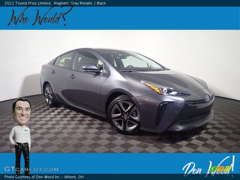 Magnetic Gray Metallic / Black 2021 Toyota Prius Limited