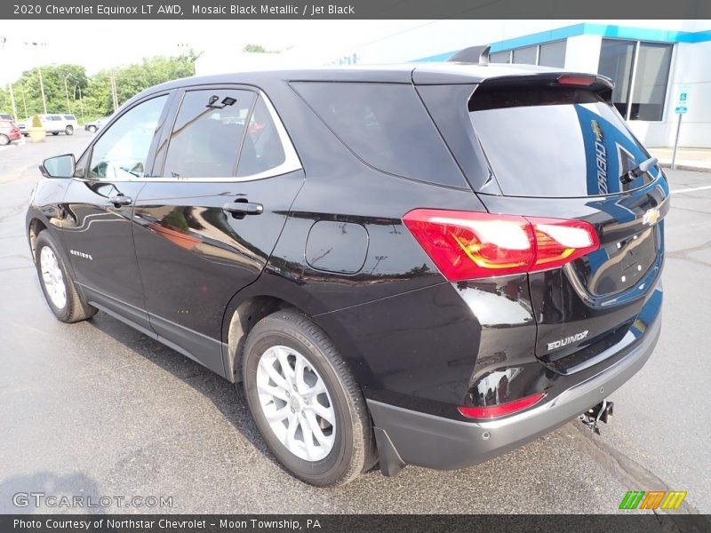 Mosaic Black Metallic / Jet Black 2020 Chevrolet Equinox LT AWD
