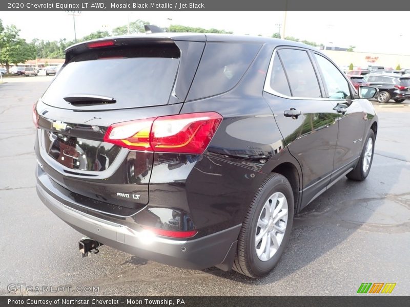 Mosaic Black Metallic / Jet Black 2020 Chevrolet Equinox LT AWD