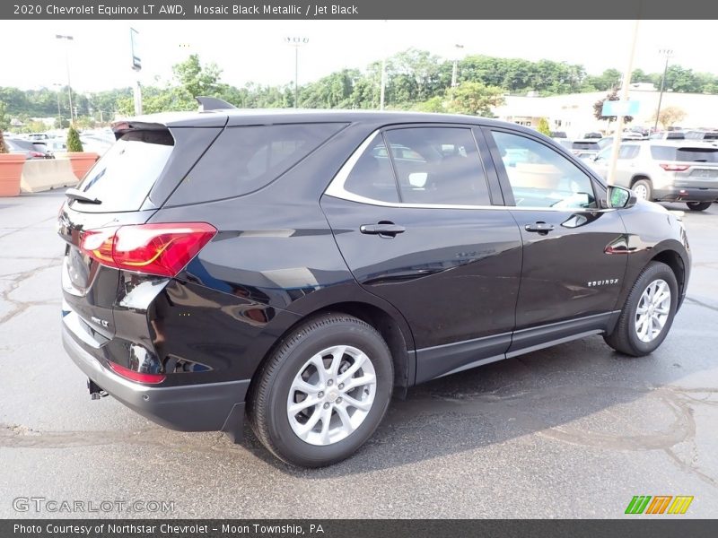Mosaic Black Metallic / Jet Black 2020 Chevrolet Equinox LT AWD