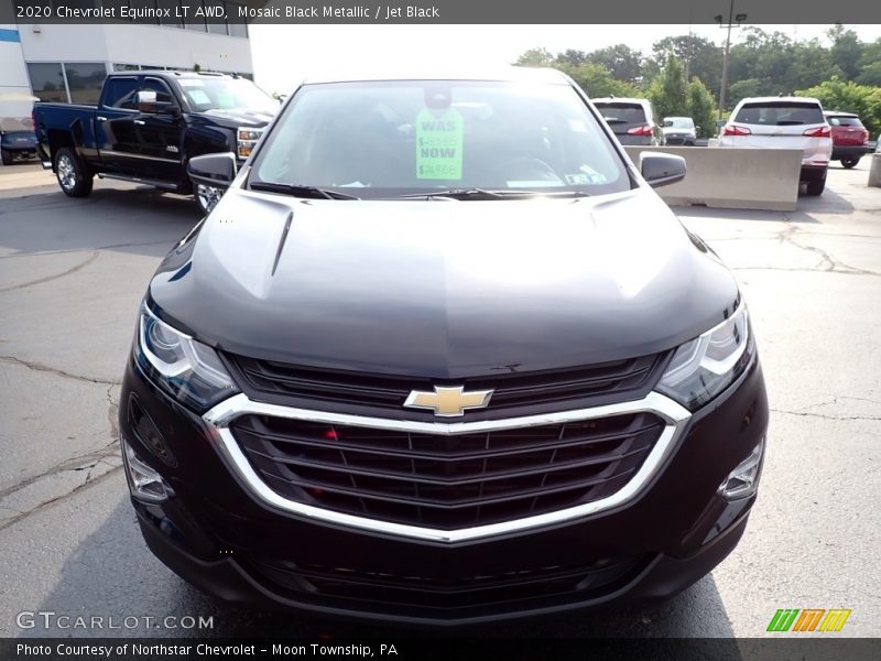 Mosaic Black Metallic / Jet Black 2020 Chevrolet Equinox LT AWD