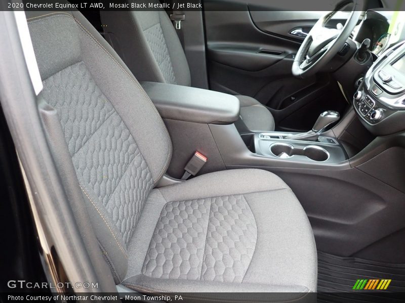 Mosaic Black Metallic / Jet Black 2020 Chevrolet Equinox LT AWD