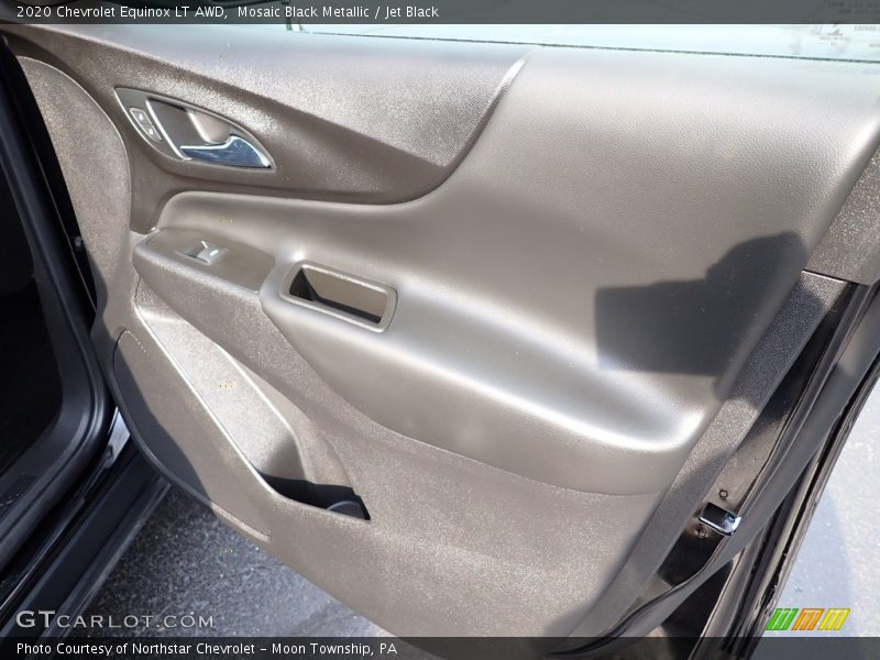 Mosaic Black Metallic / Jet Black 2020 Chevrolet Equinox LT AWD