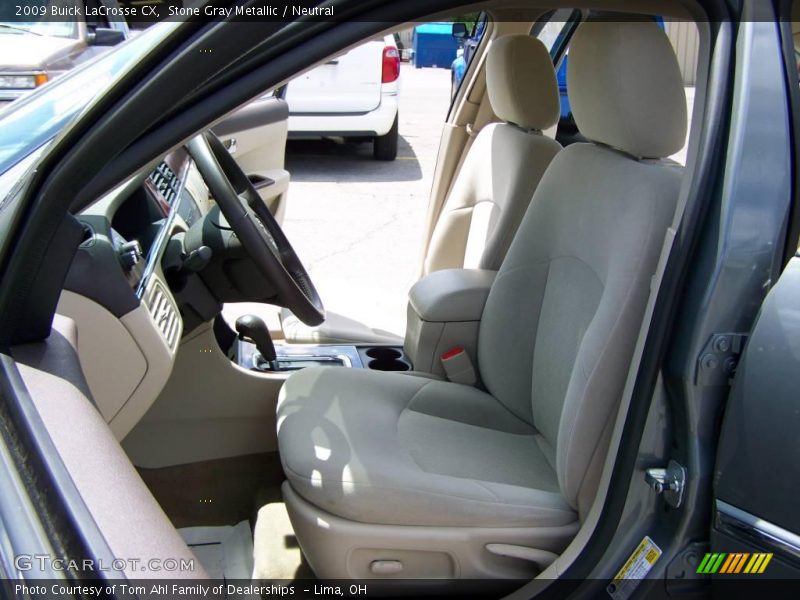 Stone Gray Metallic / Neutral 2009 Buick LaCrosse CX
