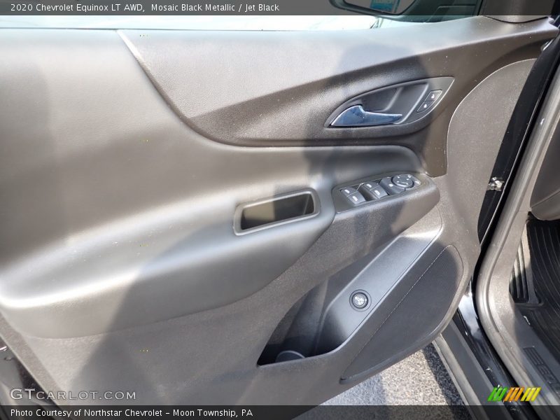 Mosaic Black Metallic / Jet Black 2020 Chevrolet Equinox LT AWD