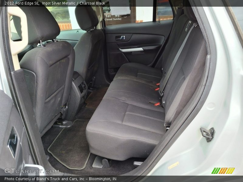 Ingot Silver Metallic / Charcoal Black 2012 Ford Edge SE