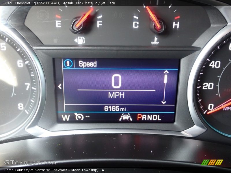 Mosaic Black Metallic / Jet Black 2020 Chevrolet Equinox LT AWD