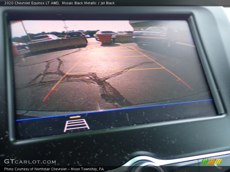 Mosaic Black Metallic / Jet Black 2020 Chevrolet Equinox LT AWD