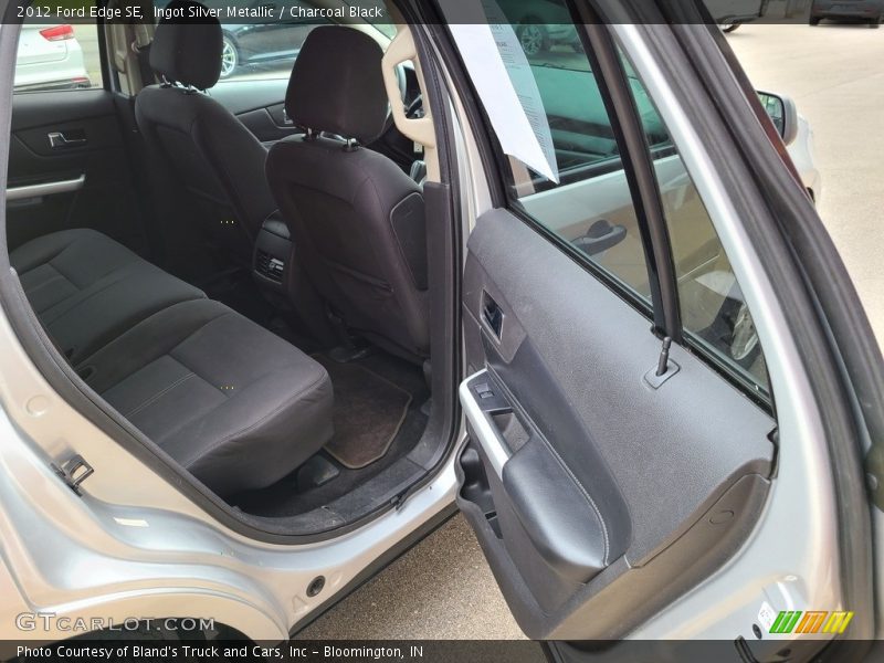 Ingot Silver Metallic / Charcoal Black 2012 Ford Edge SE