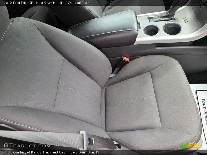 Ingot Silver Metallic / Charcoal Black 2012 Ford Edge SE