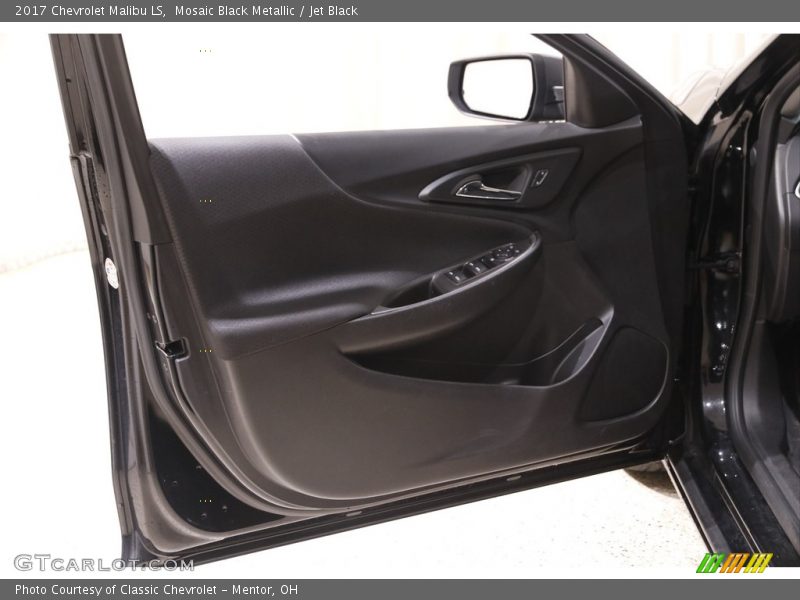 Mosaic Black Metallic / Jet Black 2017 Chevrolet Malibu LS