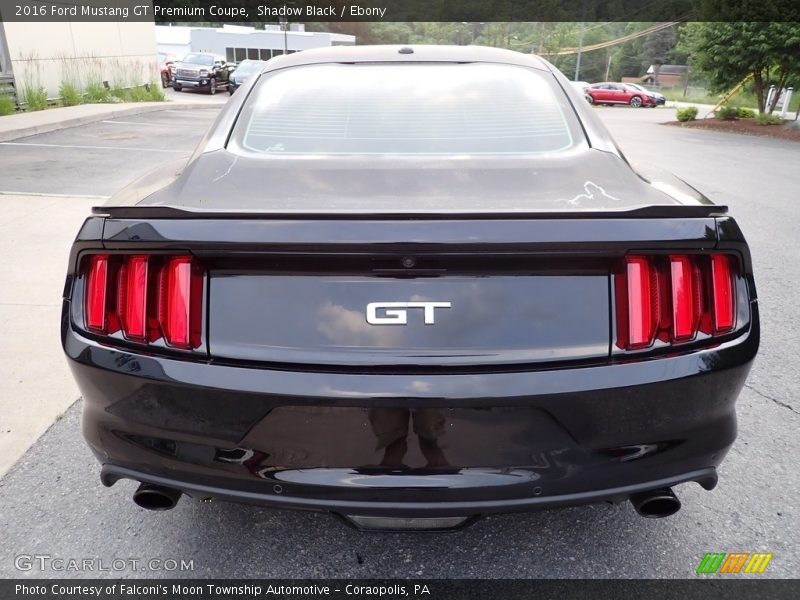 Shadow Black / Ebony 2016 Ford Mustang GT Premium Coupe