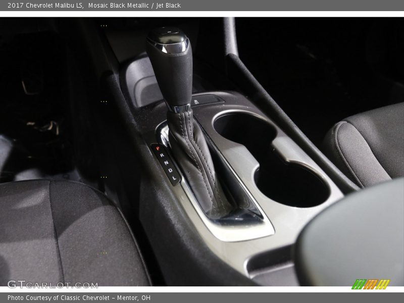 Mosaic Black Metallic / Jet Black 2017 Chevrolet Malibu LS
