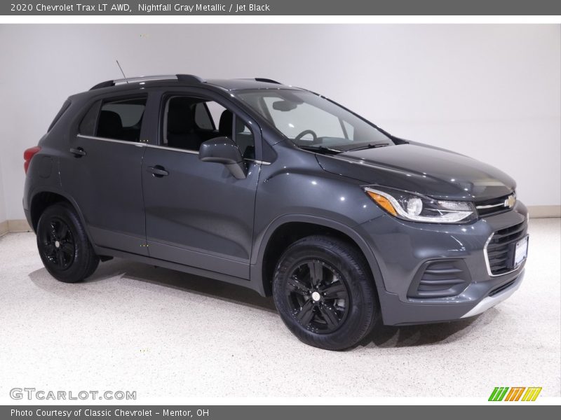 Nightfall Gray Metallic / Jet Black 2020 Chevrolet Trax LT AWD