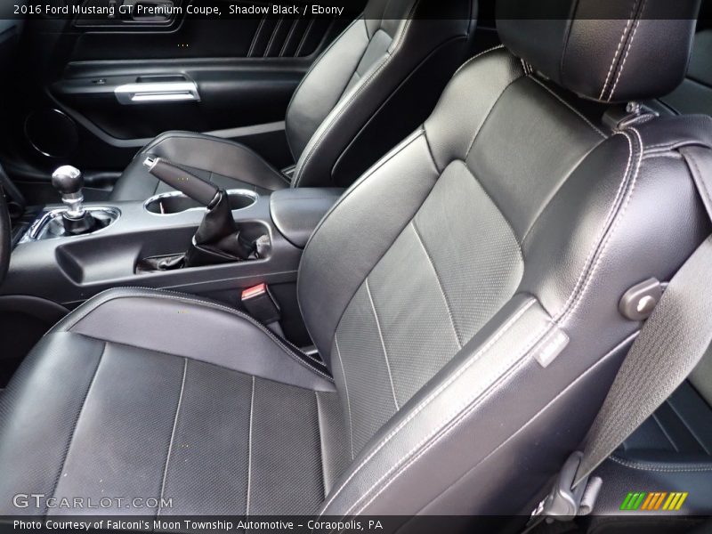 Shadow Black / Ebony 2016 Ford Mustang GT Premium Coupe