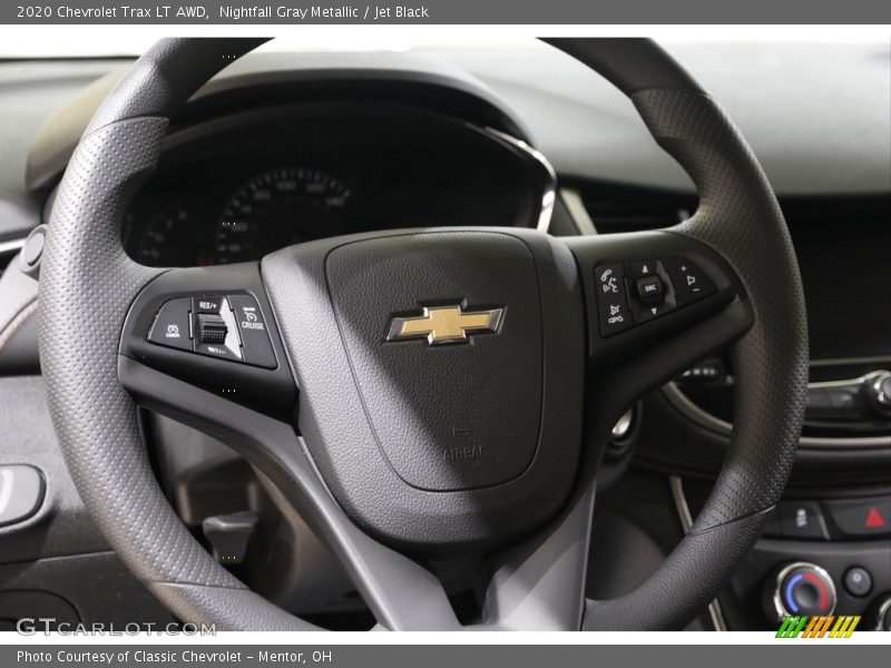 Nightfall Gray Metallic / Jet Black 2020 Chevrolet Trax LT AWD