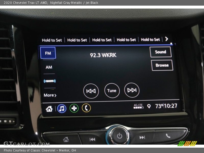 Nightfall Gray Metallic / Jet Black 2020 Chevrolet Trax LT AWD