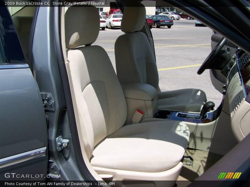 Stone Gray Metallic / Neutral 2009 Buick LaCrosse CX
