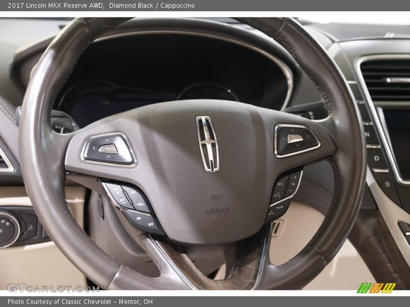  2017 MKX Reserve AWD Steering Wheel