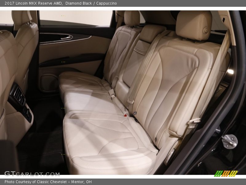 Rear Seat of 2017 MKX Reserve AWD