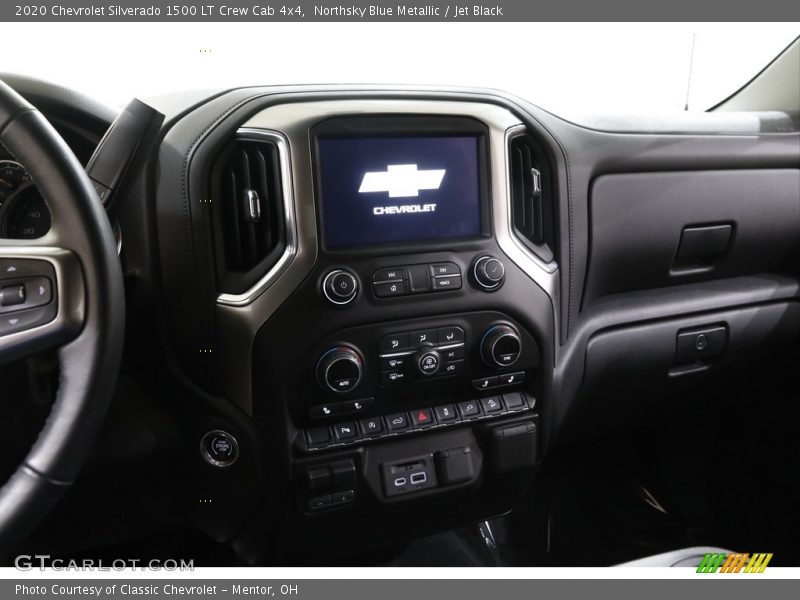 Northsky Blue Metallic / Jet Black 2020 Chevrolet Silverado 1500 LT Crew Cab 4x4