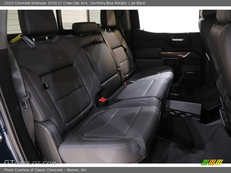 Northsky Blue Metallic / Jet Black 2020 Chevrolet Silverado 1500 LT Crew Cab 4x4
