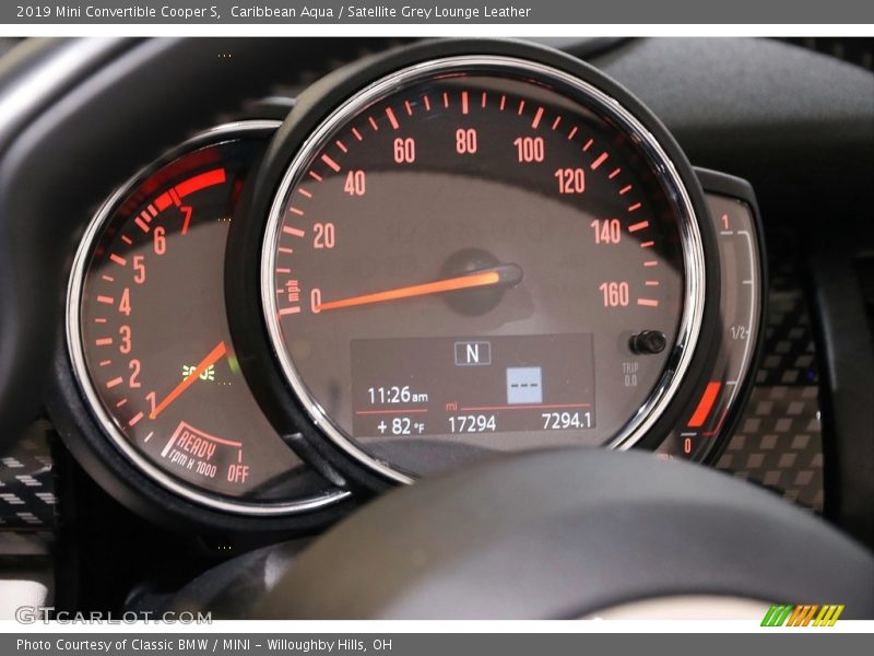  2019 Convertible Cooper S Cooper S Gauges